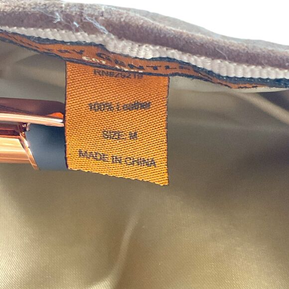 Country Gentleman Newsboy Cabbie Leather Cap Vintage Flat Hat Driver Mens M - Picture 9 of 9